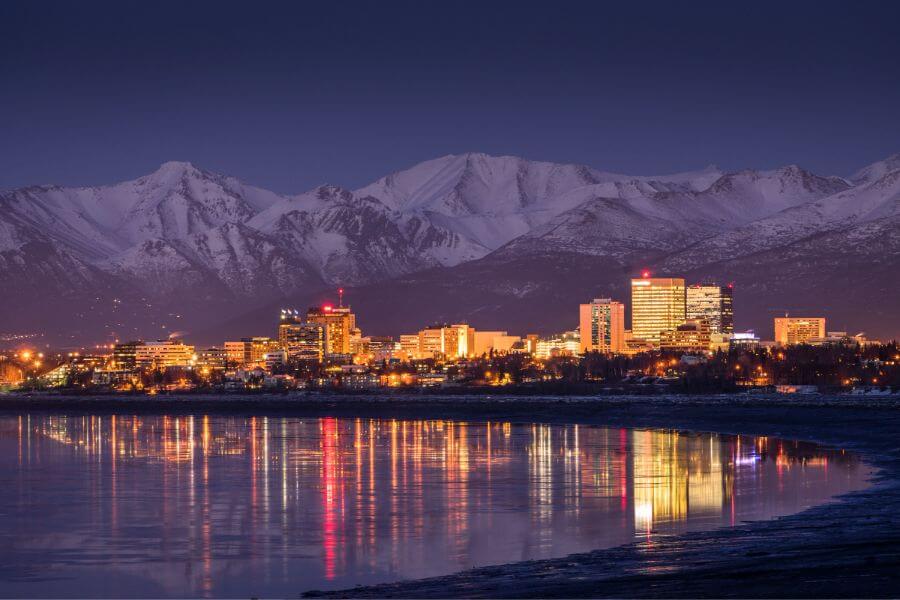 Anchorage Alaska in the Winter - SAD