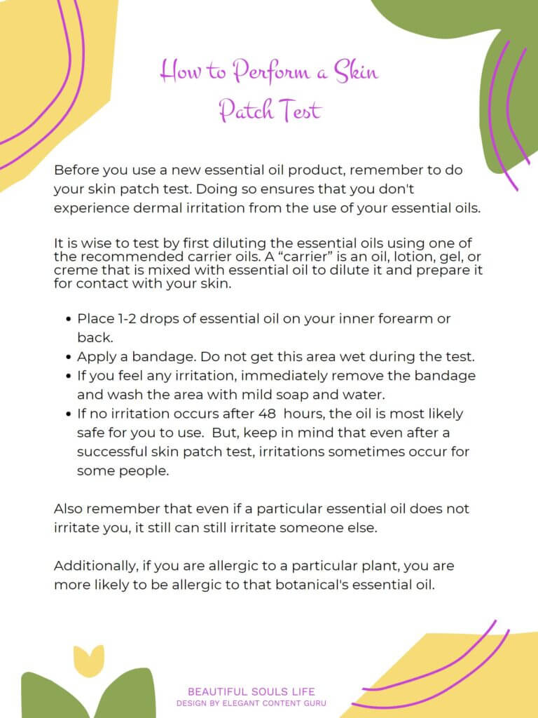 How to Perform a Skin Patch Test