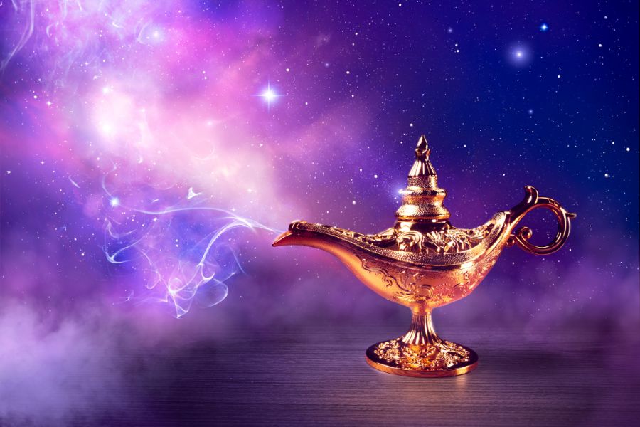 Can we really get what we want by rubbing a magic lamp? Perhaps...in a symbolic way, but the power of manifesting goes much deeper than the dreams of our childhood fantasies.